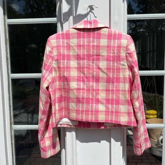 Anthropologie Maeve Plaid Double Breasted Jacket NWT - Picture 12 of 13